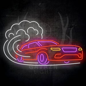 تابلو نئون ماشین