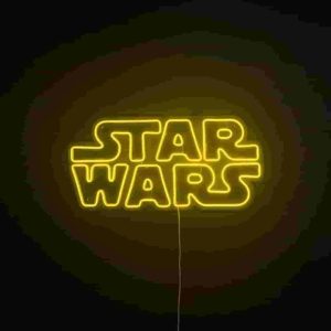 تابلو نوشتاری star wars