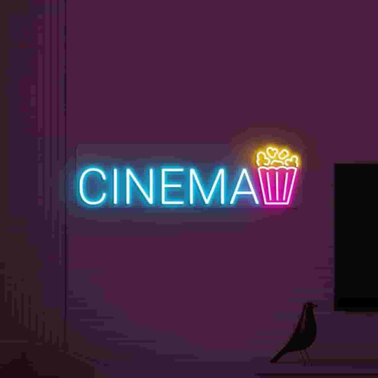 تابلو نئون سینما