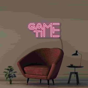 تابلو نئون game time