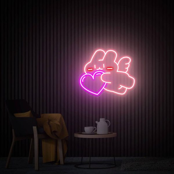 تابلو نئون خرس مهربان