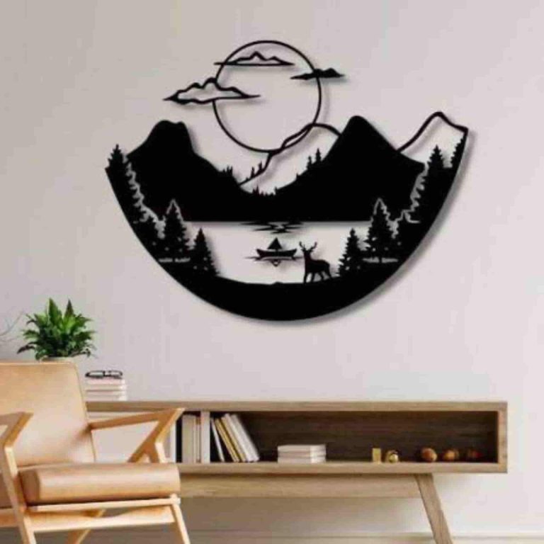 تابلو چوبی طبیعت چین