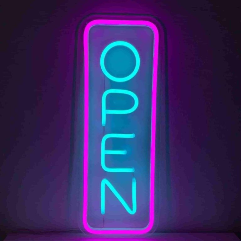 تابلو نئون open
