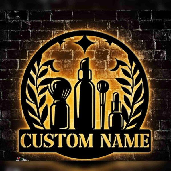 تابلو بک لایت لوازم آرایشی