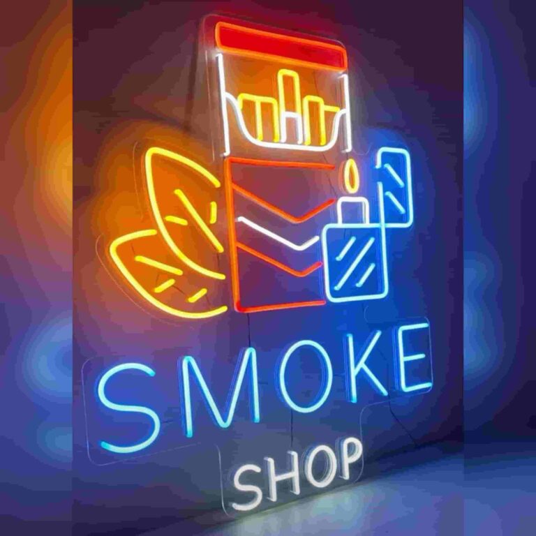 تابلو نئون دخانیاتی