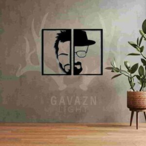 تابلو چوبی بریکینگ بد 2