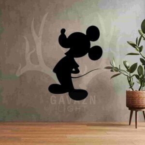 تابلو چوبی میکی موس 2