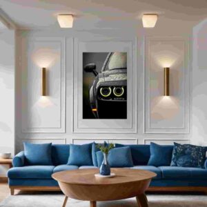 فتو نئون فورد موستانگ مشکی