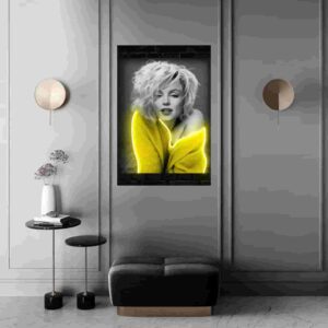 تابلو فتو نئون مرلین مونرو