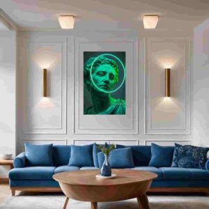 تابلو فتو نئون الهه نورانی