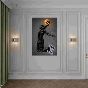 تابلو فتو نئون بسکتبال