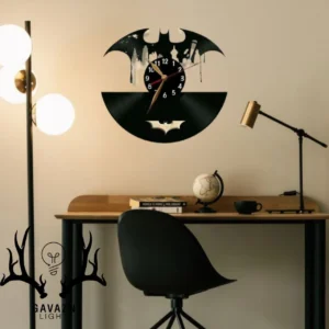 ساعت دیواری طرح بتمن