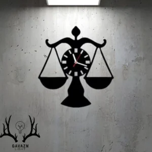 ساعت دیواری طرح عدالت