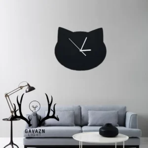 ساعت دیواری طرح گربه 5
