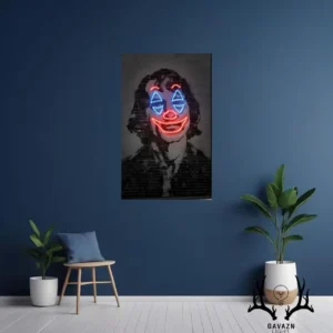 تابلو فتو نئون جوکر