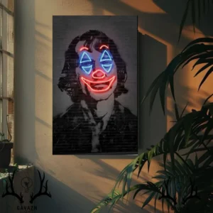 خرید تابلو فتو نئون جوکر