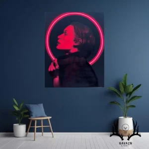 تابلو فتو نئون دخترانه