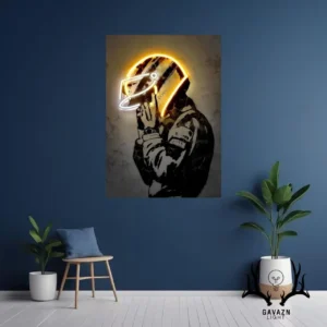 فتو نئون موتورسوار