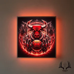 تابلو بک لایت شیکاگو بولز