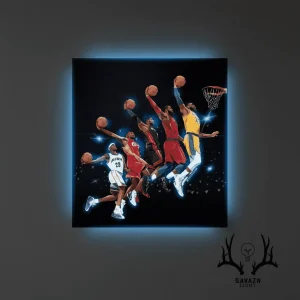 تابلو بک لایت مسیر پادشاه