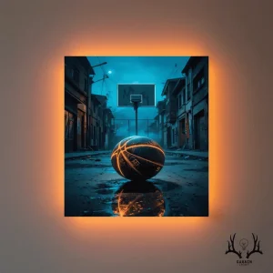 تابلو بک لایت بسکتبال خیابانی