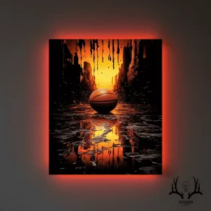 تابلو بک لایت بسکتبال خیابانی 2