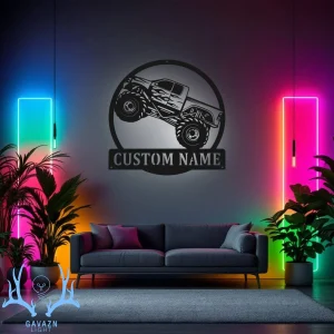 تابلو بک لایت ماشین آفرود 2