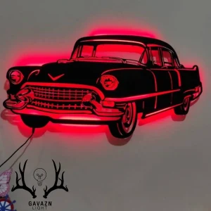 تابلو بک لایت ماشین قدیمی 5