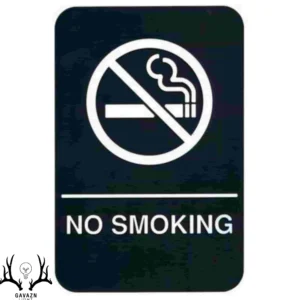 تابلو سیگار کشیدن ممنوع