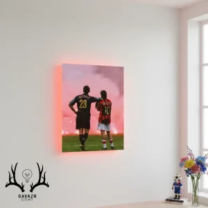 تابلو بک لایت آغوش رقیبان