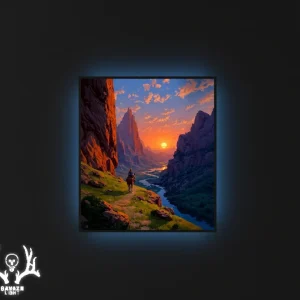 تابلو بک‌ لایت Red Dead Redemption 2