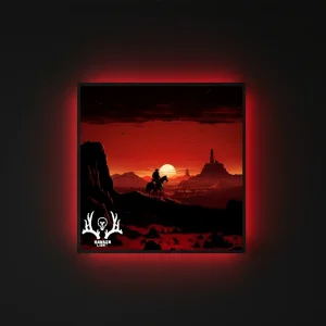 تابلو بک‌ لایت کابوی