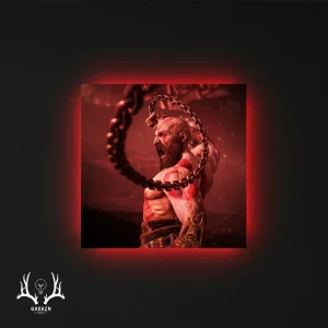 تابلو بک‌ لایت خدا جنگ