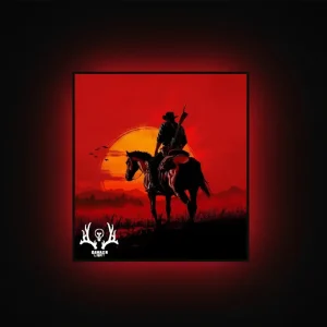 تابلو بک‌ لایت غرب وحشی