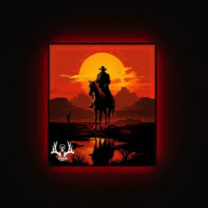 تابلو بک‌ لایت red dead