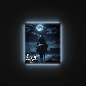 تابلو بک‌ لایت کابوی تنها