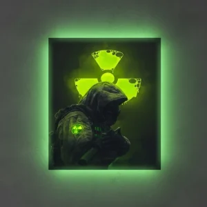 تابلو بک‌ لایت رادیو اکتیو