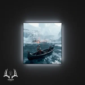 تابلو بک‌ لایت خدای جنگ 4