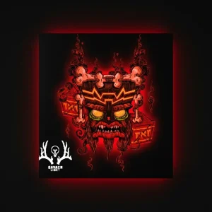 تابلو بک‌ لایت بود بودا دکتر کورتکس