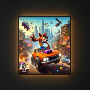 تابلو بک‌ لایت کراش ماشینی