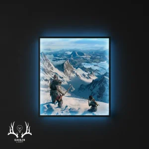 تابلو بک‌ لایت خدای جنگ 5