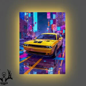 تابلو بک لایت Dodge Challenger