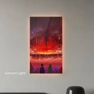 تابلو بک‌ لایت طرح تایتان مادر