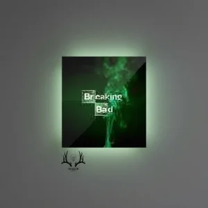 تابلو بک‌لایت طرح Breaking Bad