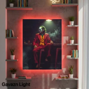 تابلو بک‌ لایت طرح جوکر