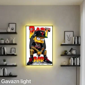 تابلو بک‌ لایت طرح bad boys