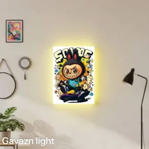 تابلو بک‌ لایت طرح لبوبو