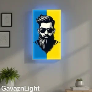 تابلو بک‌ لایت آرایشگر