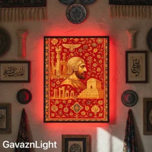 تابلو بک لایت کوروش کبیر