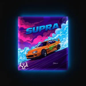 تویوتا سوپرا نارنجی